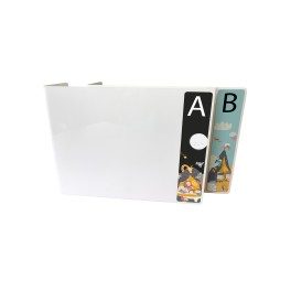Mini Picture Book Acrylic Collection Divider Starter Pack (White)